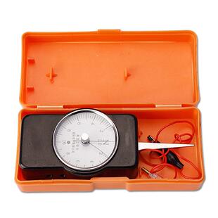 指针式横向张力计带灯横式测力计测力0仪1N20N单针双针