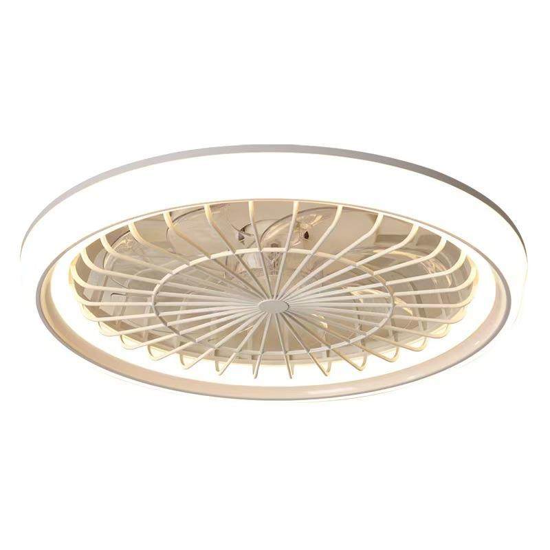 创意个性圆形可摇间头扇款灯极简护眼2025年无品牌/新卧室儿童房,家装灯饰光源,风扇灯,淘宝优惠券,粉丝福利购,淘宝优惠卷