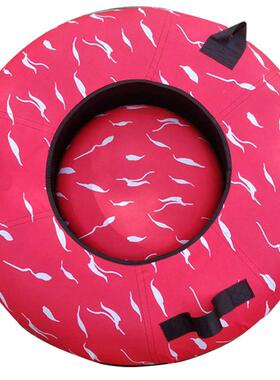 冬季耐磨滑胎双人雪圈玩雪工具气雪滑充草圈儿滑童成人加厚65465