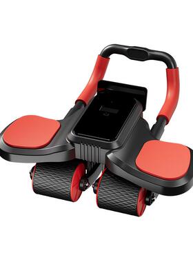 四轮健肌腹轮智能数自动回弹计练腹训肌多功能腹练XW-04器家用健