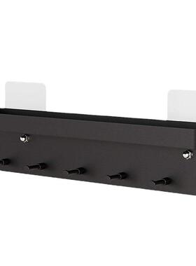 浴室置物打架免孔架卫生间门后挂钩壁挂墙ASD-1105上挂架衣式帽钥