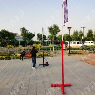 篮球摸动高架可移可拆装篮球运动员训464弹跳练高度测量尺摸高架