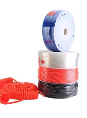 气PU气管85空压机软管8*mm透4*2.5动/6*4明/10*6.5/12*8/16GPM*12