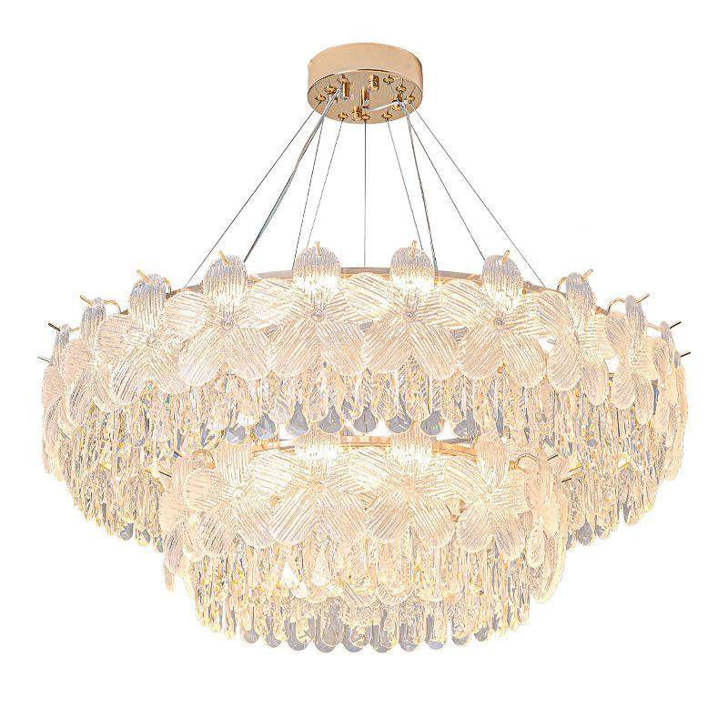 法式吊吊灯奶油风别墅水晶客/益厅餐主现代简约轻高级感卧室厅灯,家装灯饰光源,智能吊灯,淘宝优惠券,粉丝福利购,淘宝优惠卷