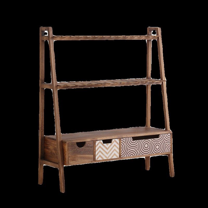 阳台花架置物架家用防腐木多肉A植物架实木客厅落地式多层花盆架,收纳整理,阳台置物架,淘宝优惠券,粉丝福利购,淘宝优惠卷