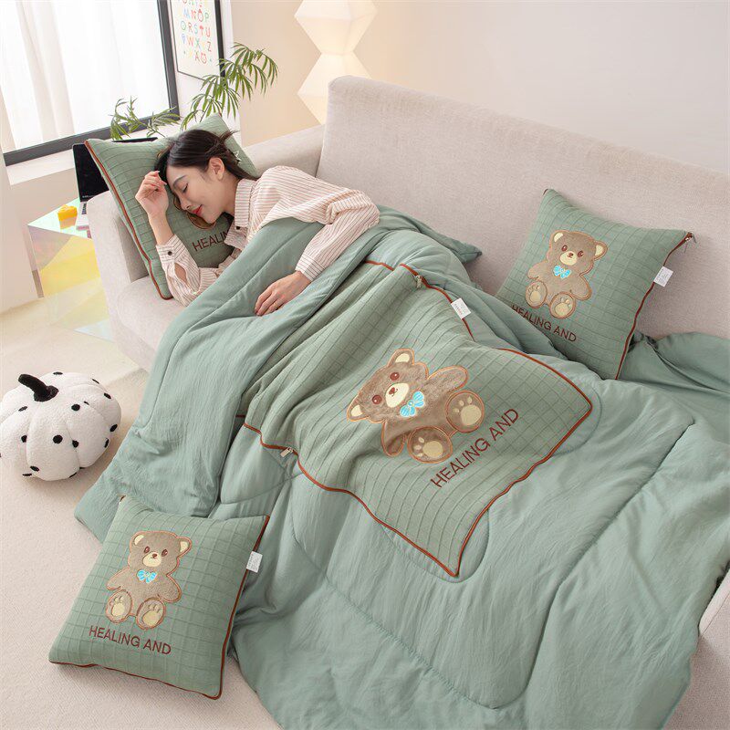 抱枕被子两用四季车载多s功能汽车可爱折叠靠枕午休二合一夏凉被,居家布艺,抱枕被,淘宝优惠券,粉丝福利购,淘宝优惠卷