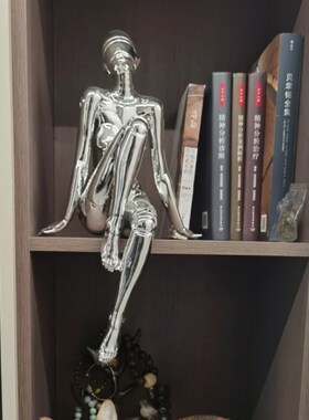 空山基摆件科技感机械姬女神客厅玄D关电视柜酒柜办公室桌面装饰