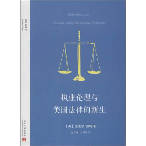 【正版包邮】 执业伦理与美国法律的新生 Michael P.Schutt 著作 赵雪纲 等 译者 当代中国出版社