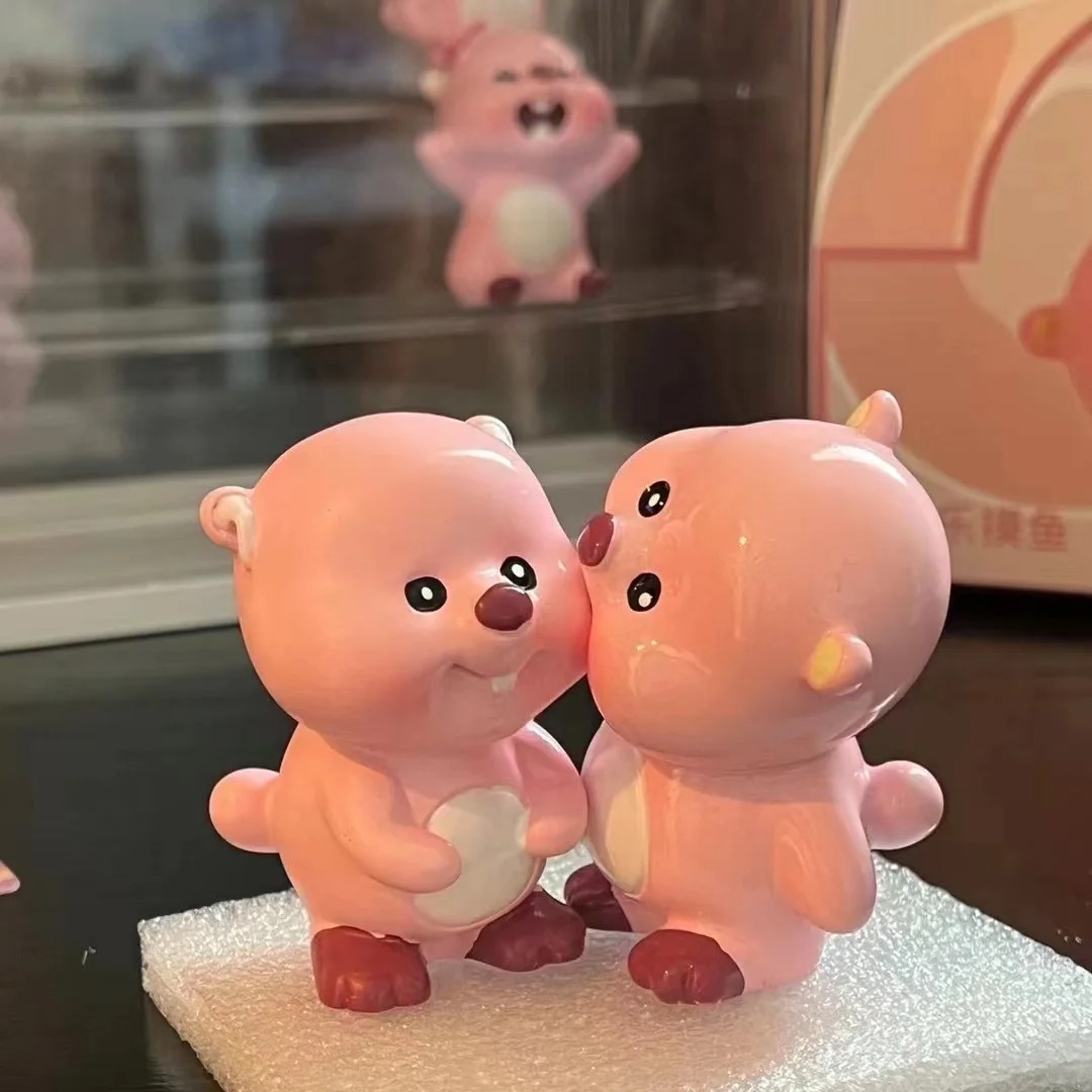 可爱小海狸露比loopy潮玩盲盒