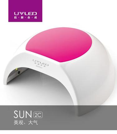 钰创合成SUN5PLUS48W美甲灯光疗机LED烤灯甲油胶照灯金属水晶灯珠