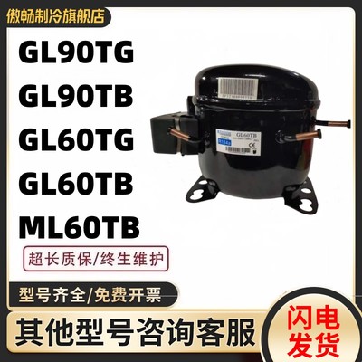 全新原装伊莱克斯GL60TG ML60TB GL90TB  GL90TG冰箱冷柜压缩机