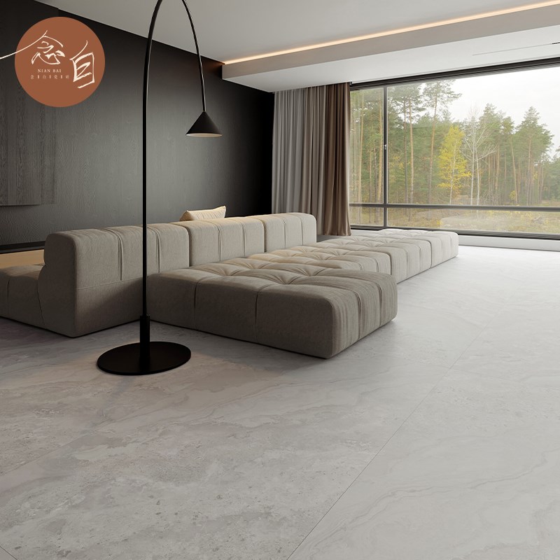珍稀雾缦石润哑光质感大理石纹A瓷砖高端酒店卫生间墙地砖厨房墙