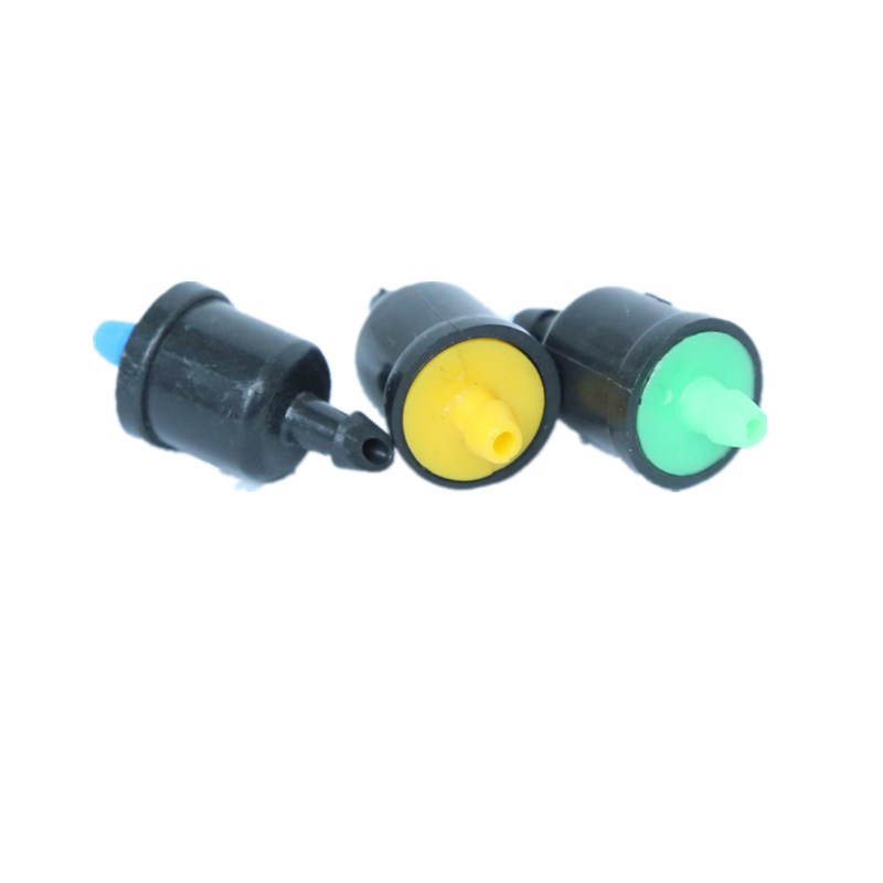 稳流微喷带喷f头内丝器滴灌设备 果蔬园林温室园艺自清式滴头