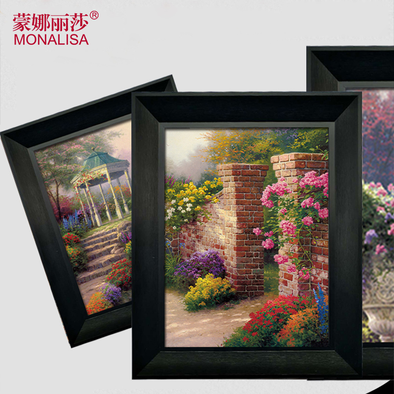 纯黑色白色画框外框8开4开水彩水粉画装裱定O制任意小尺寸挂墙相