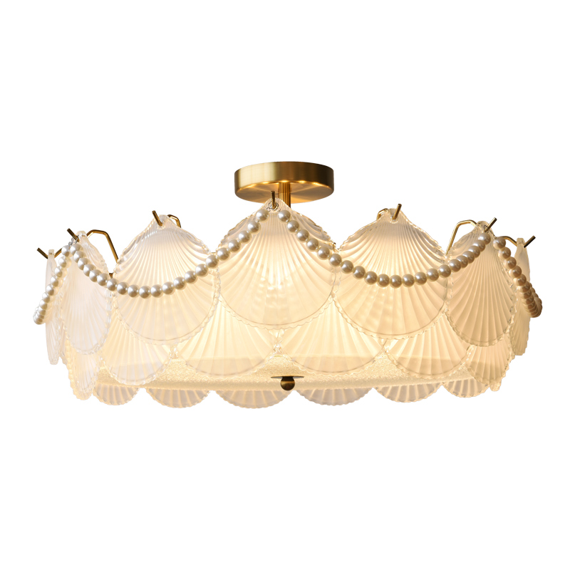 主卧室灯吸顶灯i现代简约轻奢法式水晶房间书房网红2022年新款灯