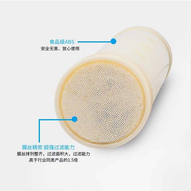 家用超滤膜中空纤维PVC不锈钢净B水器通用滤芯8095直径厂家
