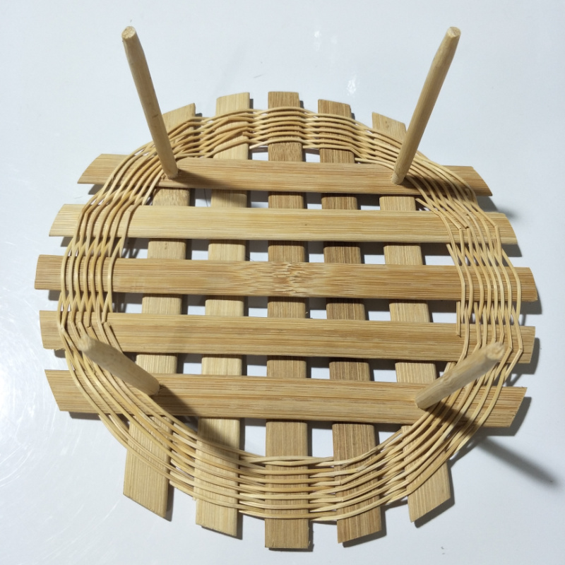 竹篦子竹蒸片蒸笼蒸格蒸架竹w垫加厚蒸屉垫蒸锅竹笼屉垫竹蒸盘蒸