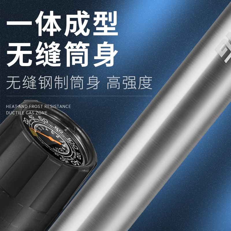 西骑者自行d车打气筒家用高压便携公路车山地电动车摩托单车充气