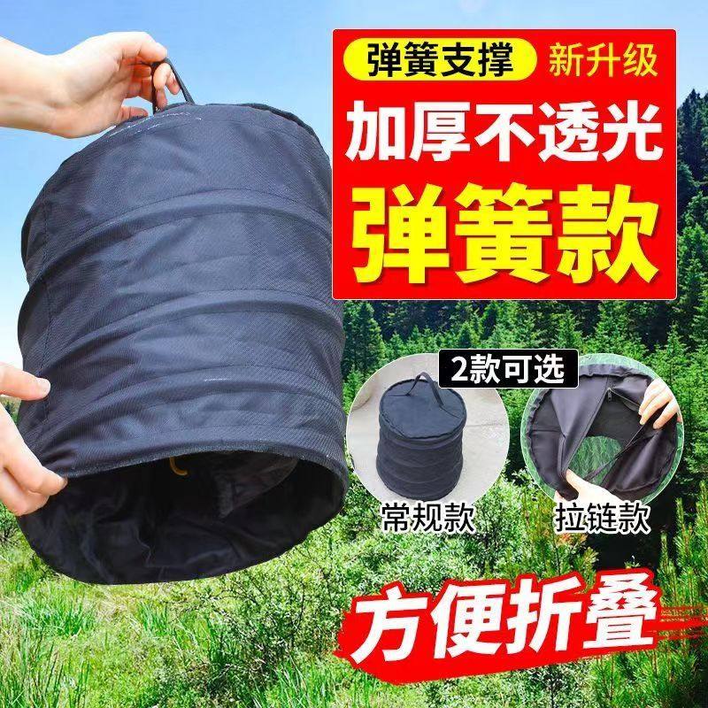 弹簧收蜂笼蜜蜂布全套可折叠招蜂袋野外捕蜂器引蜜蜂分蜂群专用新