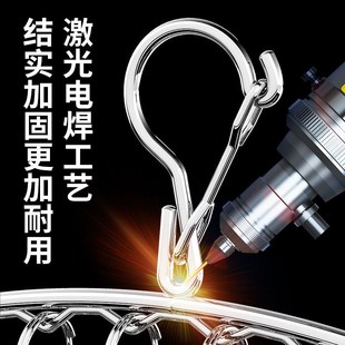 多夹子晾衣架不锈钢m家用多功能袜架宿舍晒袜子神器防风挂钩内衣