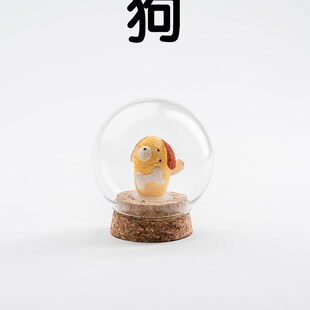 茧艺文创非遗f工艺品蚕茧公仔十二生肖小夜灯丝绸之路手伴纪念礼