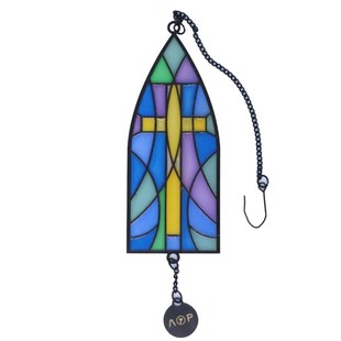 看见光 玻璃彩窗车挂 y手作滴胶金属卧室阳台窗户挂件