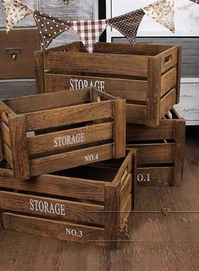 拍照道具淘宝静物k摆件婚纱写真儿童摄影复古收纳盒实景橱窗装饰