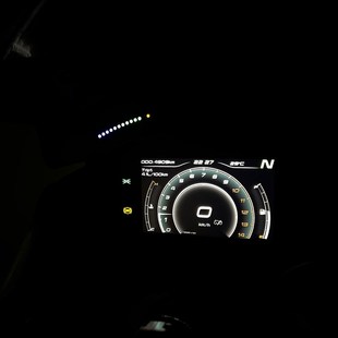 春风450sr能量条 自动迎宾大灯 转G速提示灯 无损安装单摇臂双摇