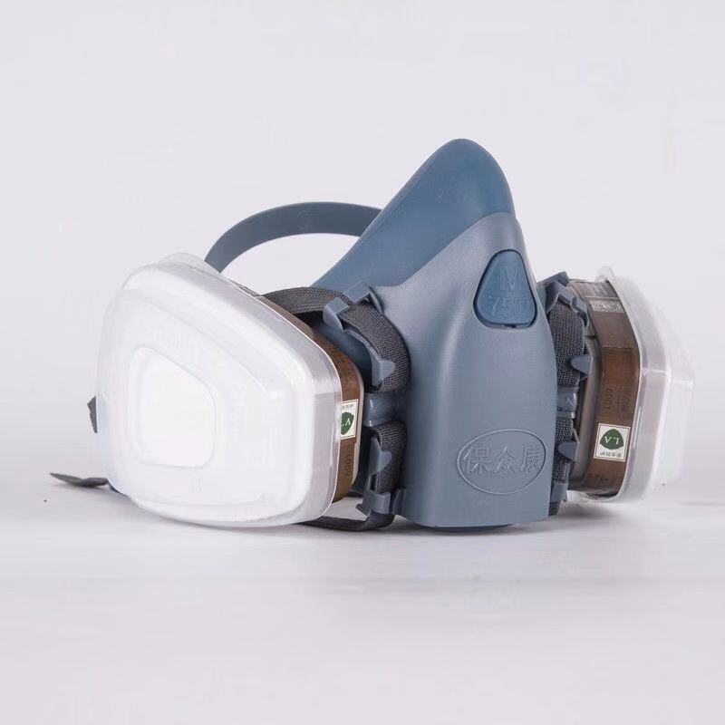 7502防毒面具喷漆化工t气体防尘电焊工业专用煤矿山防护面罩农药