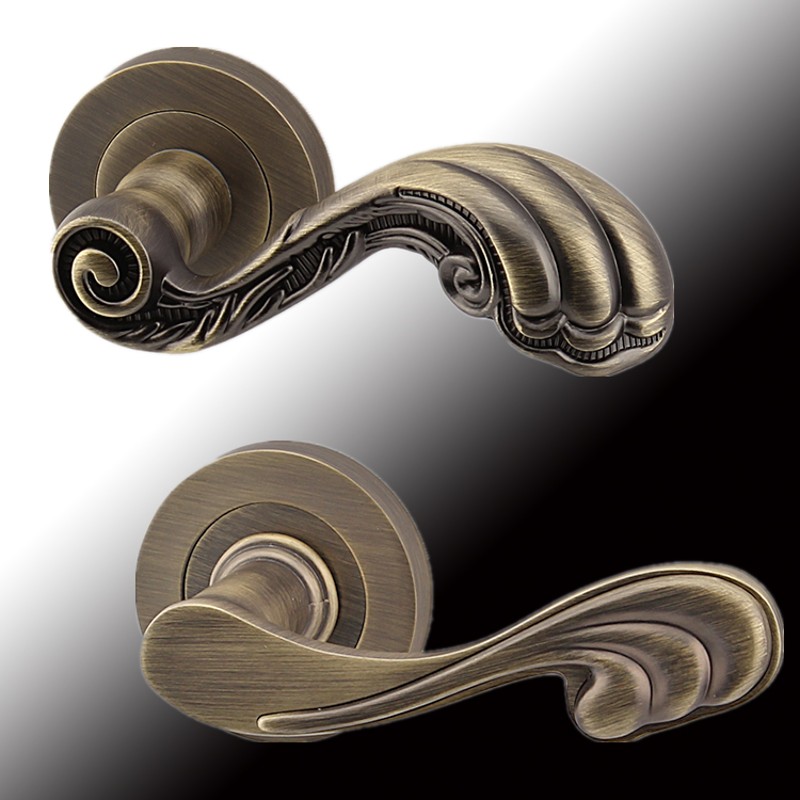 臻耐青古铜隐形k门拉手明装单面把手欧式背景墙暗门房门木门拉手