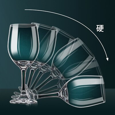 加厚冰山醒酒器红酒杯家用套装y轻奢高档酒具葡萄水晶玻璃酒壶欧