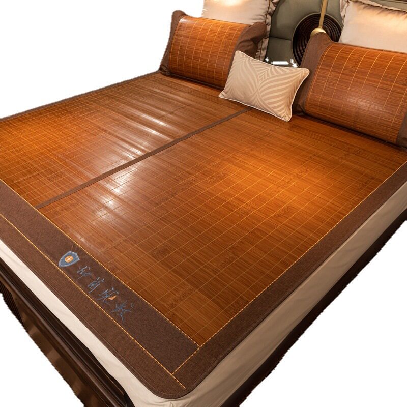 母婴级A类凉席夏季碳化竹席双面藤席G可折叠家用草席学生宿舍席子,床上用品,竹席,淘宝优惠券,粉丝福利购,淘宝优惠卷