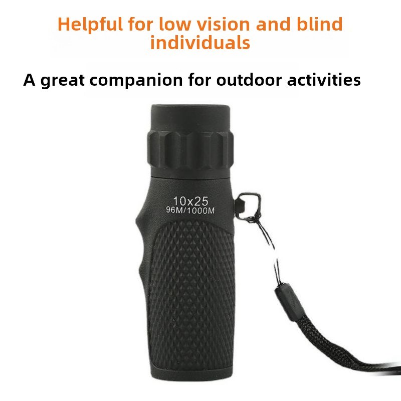 单筒望远镜 10倍 低视力P视障人士望远镜