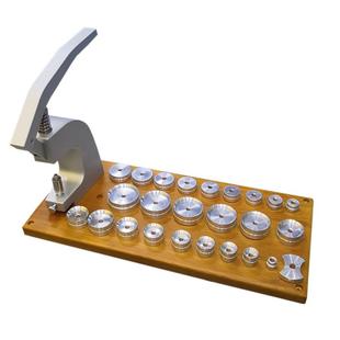 好质量NO.5500专业压盖机配铝模具压玻璃镜面修表师傅维