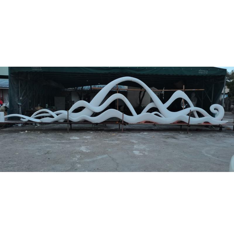 加工户外园林景观装饰品玻璃钢大型雕塑罗马柱商场美陈艺术装置品