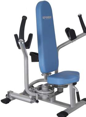 康乐佳K672坐式推胸/划船训练器 老人康复力量训练器械