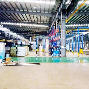 输送线喷涂设备报价 铝型材喷塑流水线全自动喷涂流水线挂钩式