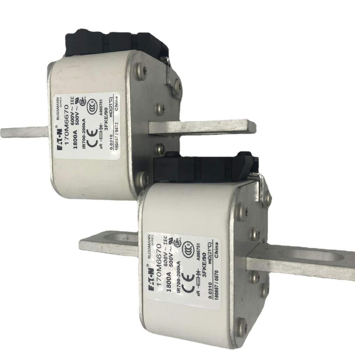 BUSSMANN巴斯曼快速熔断器170M6670 170M6671保险丝 断路器底座