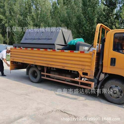 鹅卵石振动抛光机自动出料铝件去毛刺倒角研磨机小型洗钉机