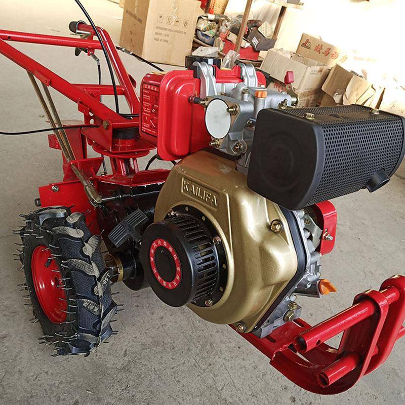 柴油186风冷田园管理机农用15马力旋耕机大马力汽油旋耕机