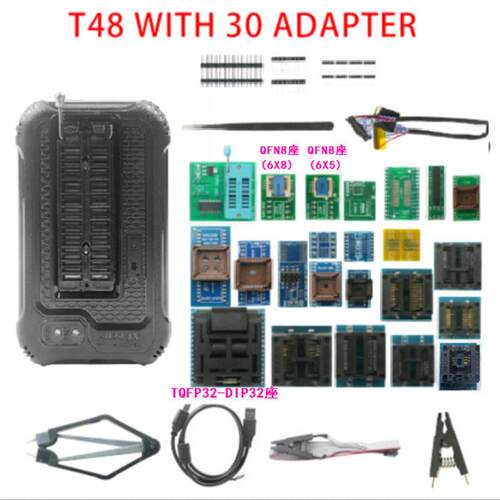 T48 TL866II升级USB编程器笔记本路由BGA液晶主板bios 汽车NAND烧
