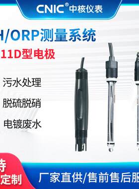 CN11-D电极PH/ORP耐温玻璃防水传感器工业在线ph复合电极ph探头
