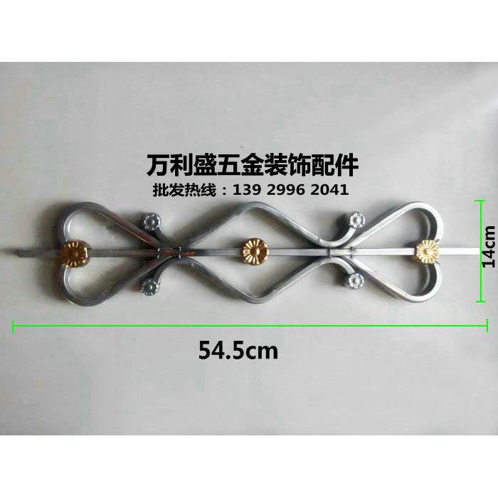 加厚不锈钢楼梯方管花 栏杆配件门窗配件 3号方管楼梯柱