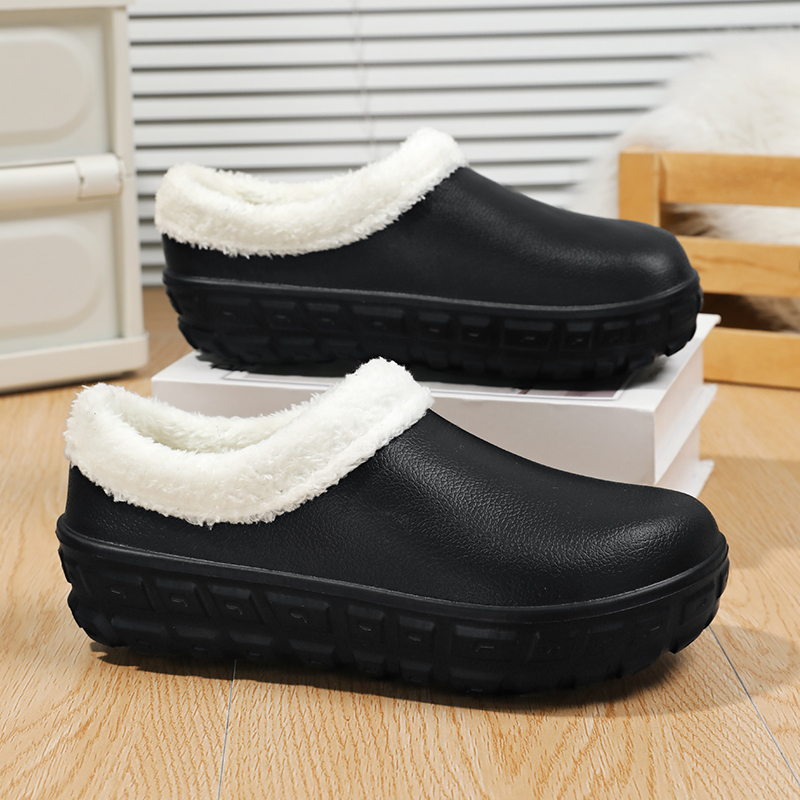 厨师防滑包跟室内耐磨棉鞋海峡虎