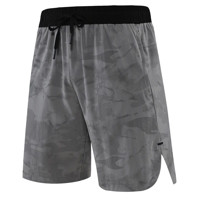 Camouflage sports thin cropped pants松紧迷彩运动薄款五分裤男