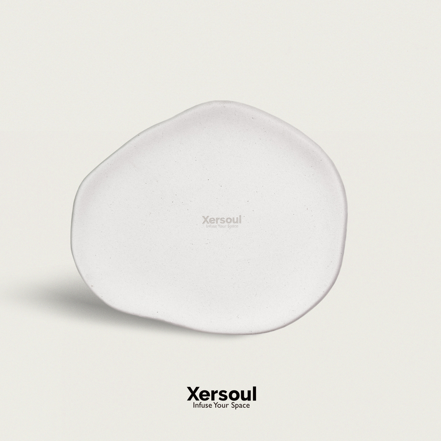 Xersoul司所素烧不规则手工陶盘