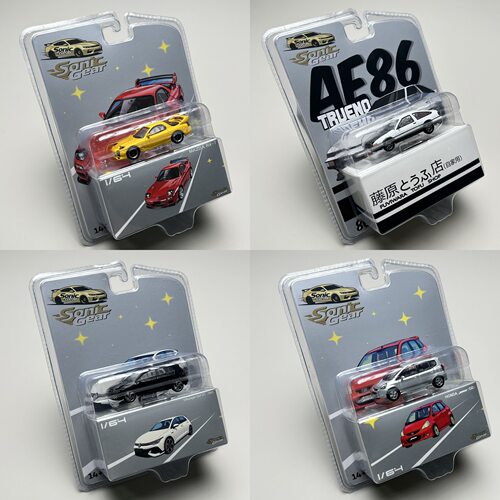 SonicGear车模164丰田AE86马自达