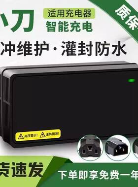 适用小刀长征版电动车充电器48V60V20AH72V20A铅酸石墨烯电池通用