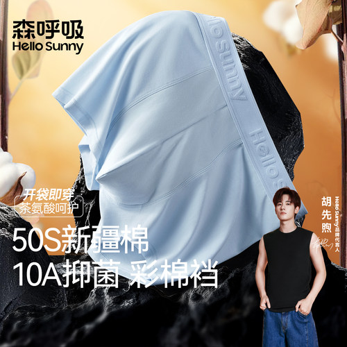HelloSunny男士内裤纯棉档抑菌