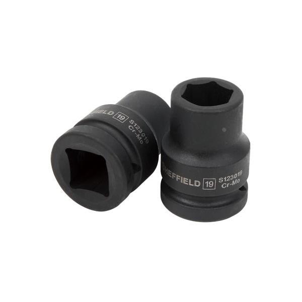 钢盾精品3/8''系列六角风动套筒 S123007/S123008--S123019